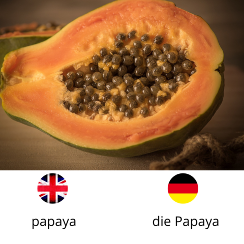 Papaya, die Papaya