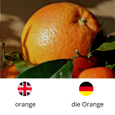 Orange, die Orange